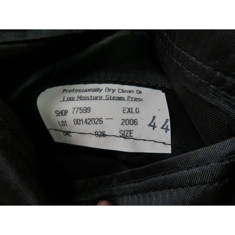 Mens Brooks Brothers Brooksease 2 Button Blazer Sport Coat Solid Gray Size 44 L - Picture 9 of 11